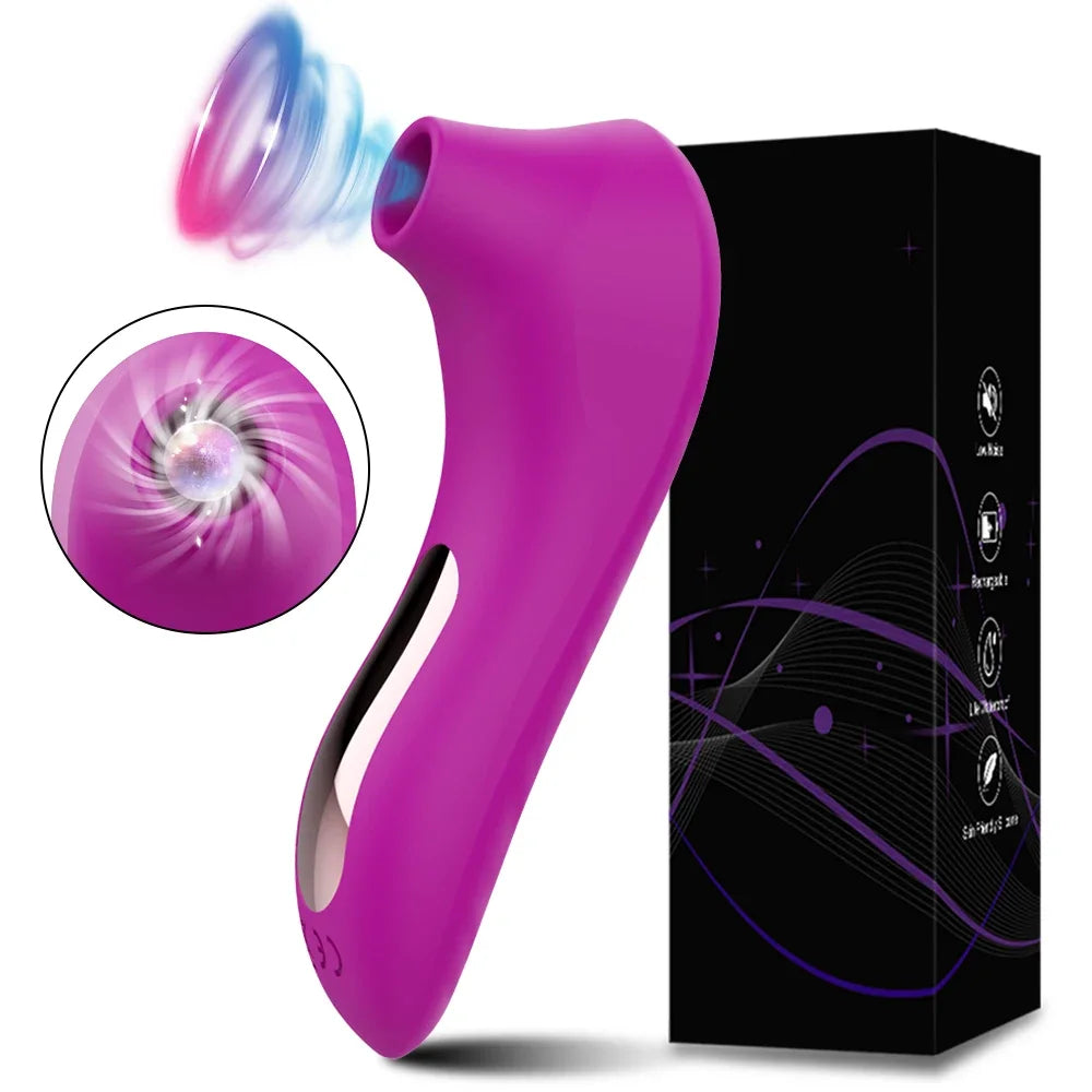 Vibrador Sucção